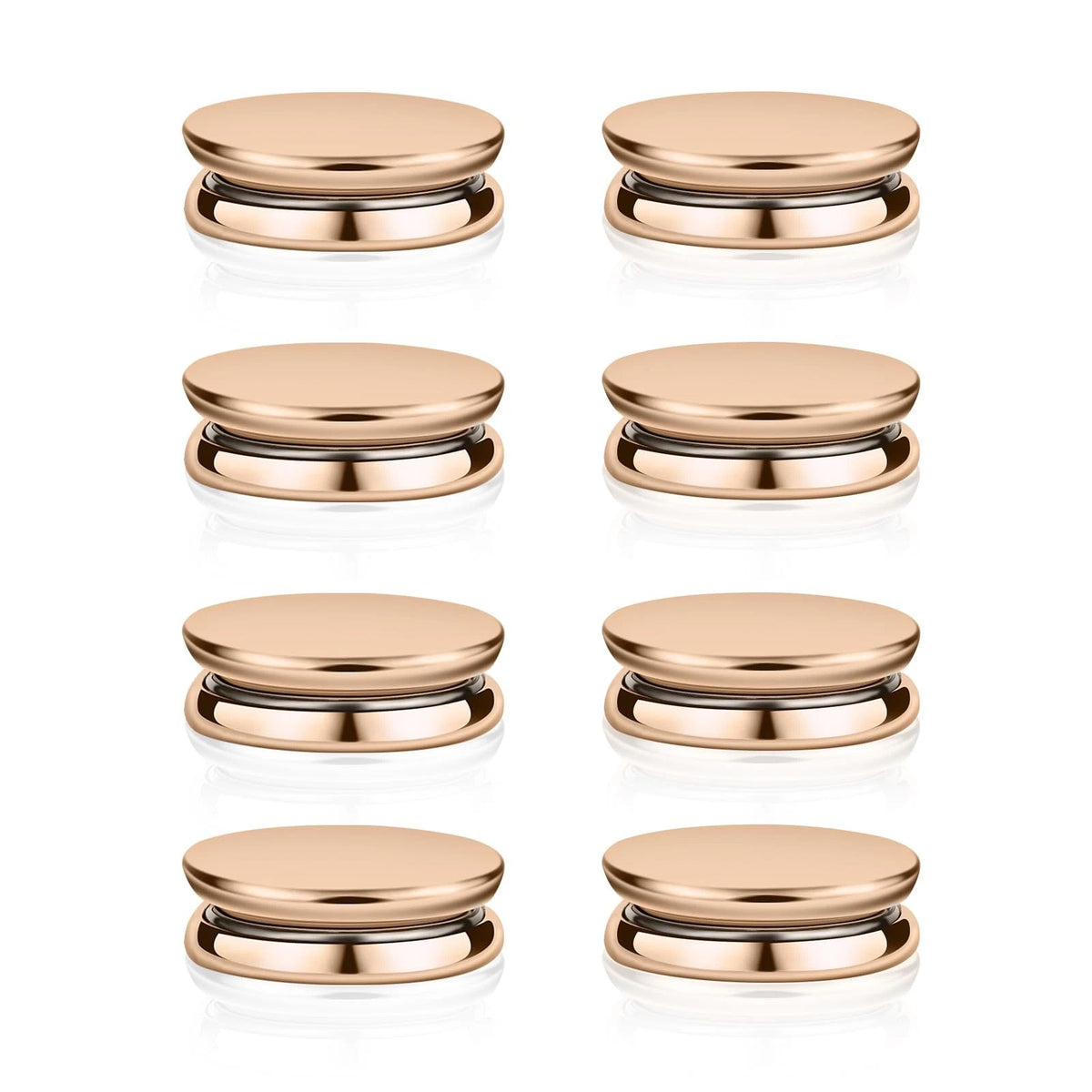8pcs Gold Magnetic Hijab Pins for Scarf Clips (Multi-Purpose)