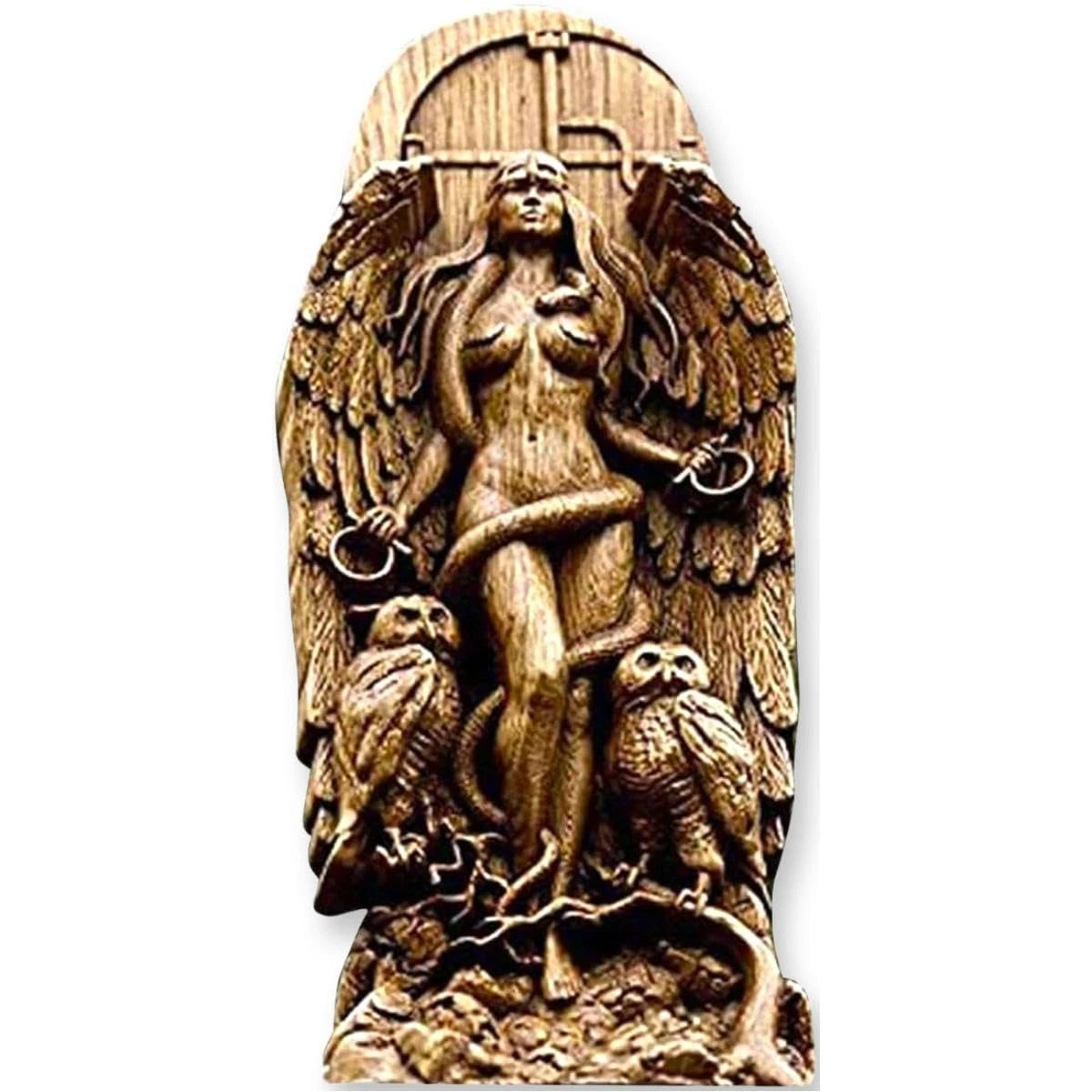 Goddess Statue for Home Decor (3.54 x 1.18 x 8.66 inches)
