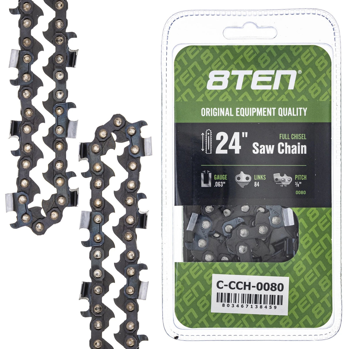 Chainsaw Chain 24 Inch .063 3/8 84DL for Dolmar PS 9000 9010 (75EXL084G, H50-84)