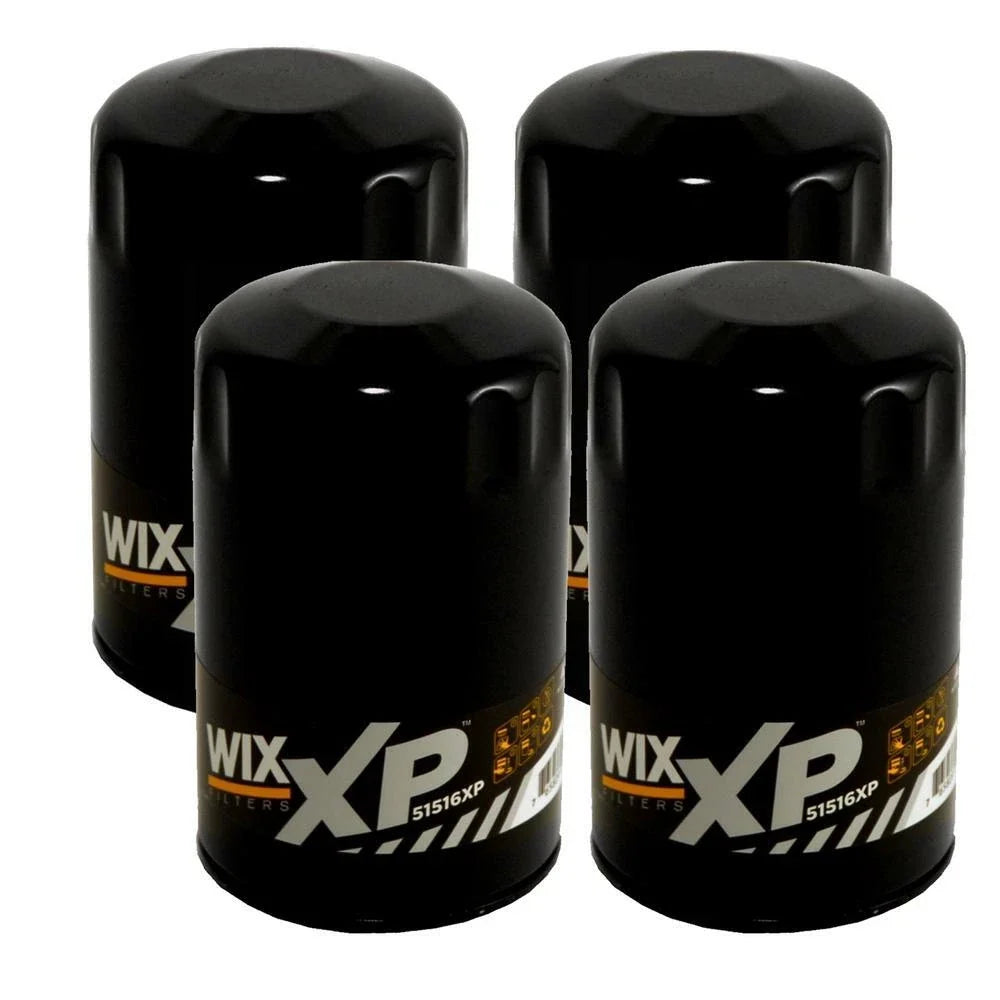 Set of 4 Wix XP Engine Oil Filters for Chrysler Dodge Ford Jaguar Jeep Lincoln