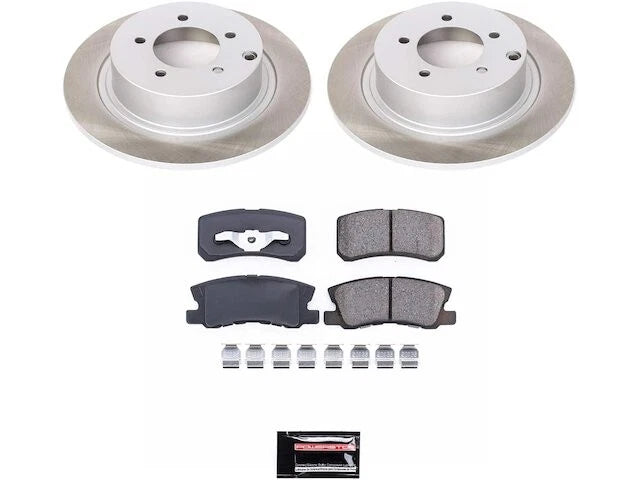 Brake Pad and Rotor Kit for Mitsubishi Outlander (2008–2013) 61341BZHW
