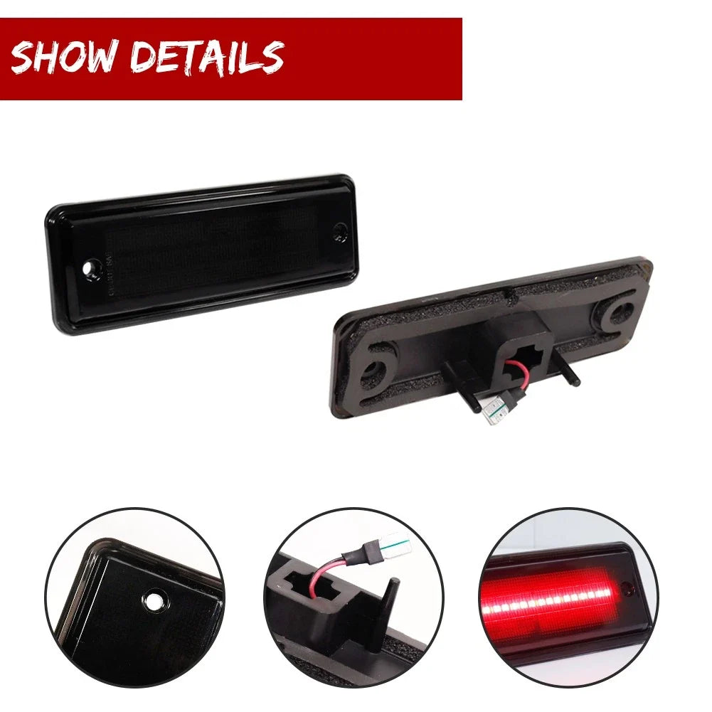 Set of 2 LED Side Marker Lights for El Camino & Caballero (1978–1987)