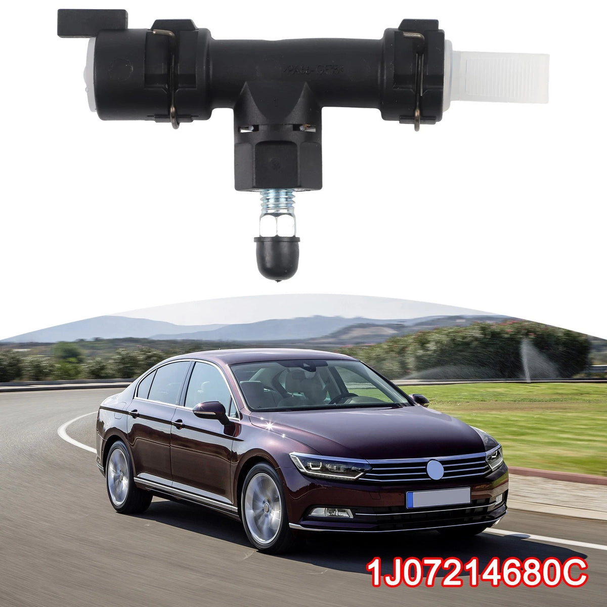 Three Way Pipe Clutch Sub Pump Vent Valve for Golf Passat