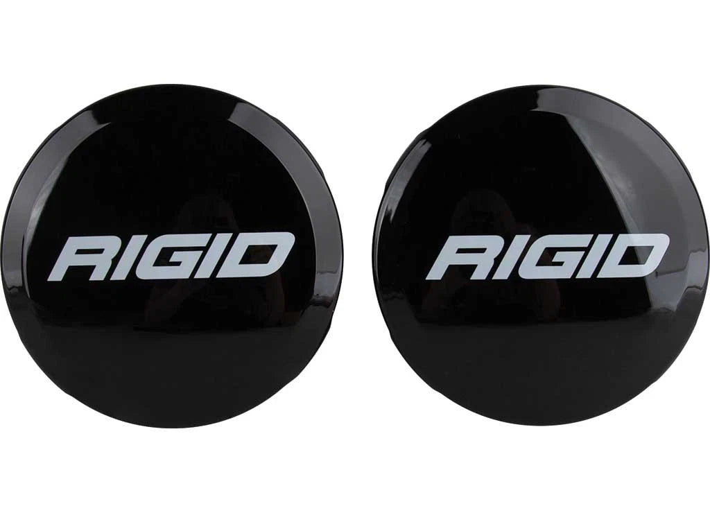 2X Rigid 360-Series 4" Black LED Light Covers for 363675
