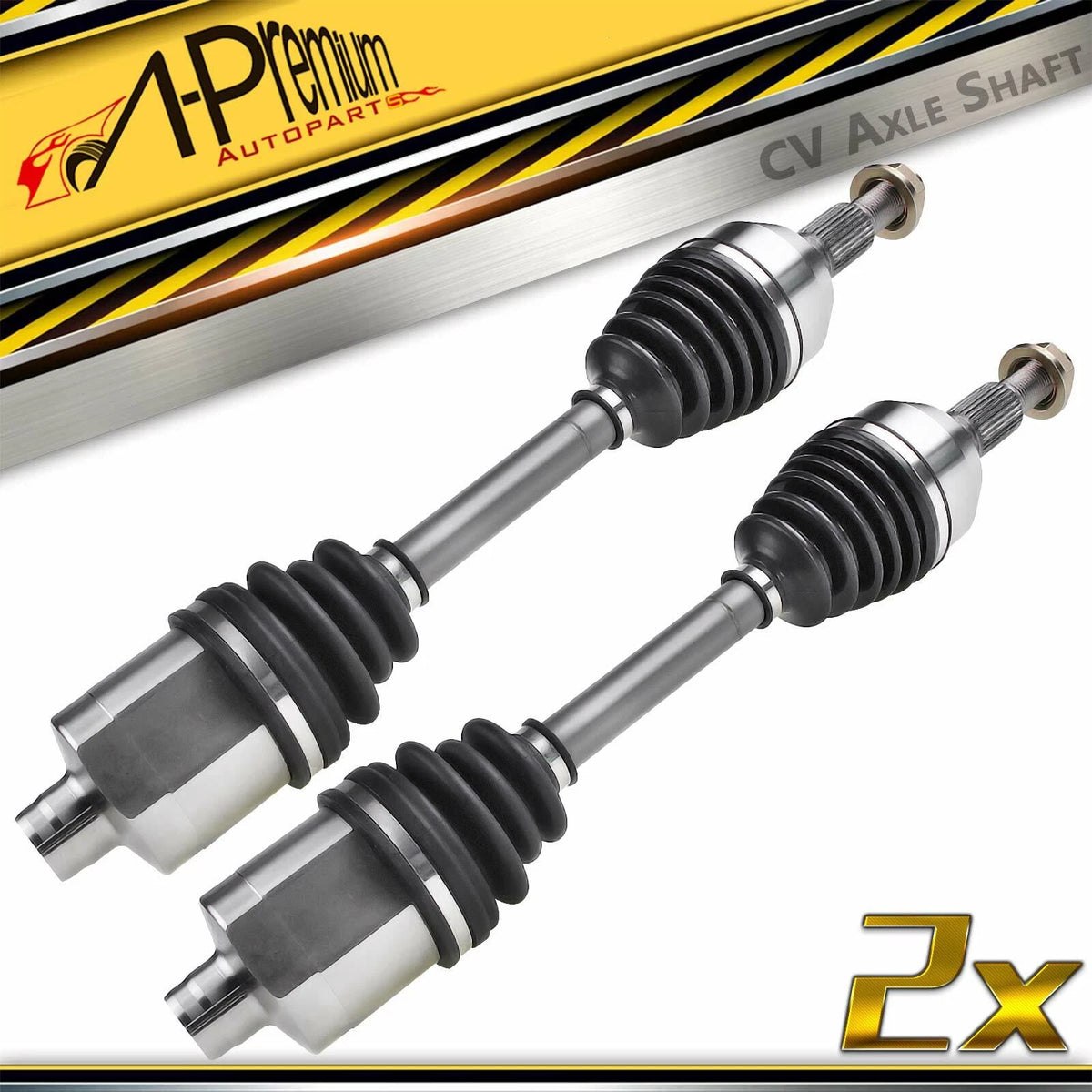 2X Front CV Axle Assembly for Chevy Captiva Sport (2008–2010) 15268074, 66-1467
