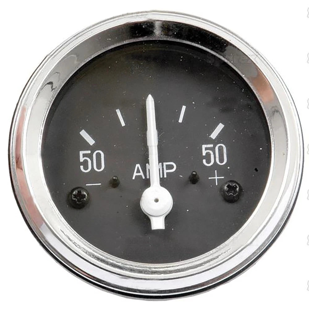 Ammeter Gauge for Ford 2N 600 700 800 8N 900 9N Jubilee (Chrome)