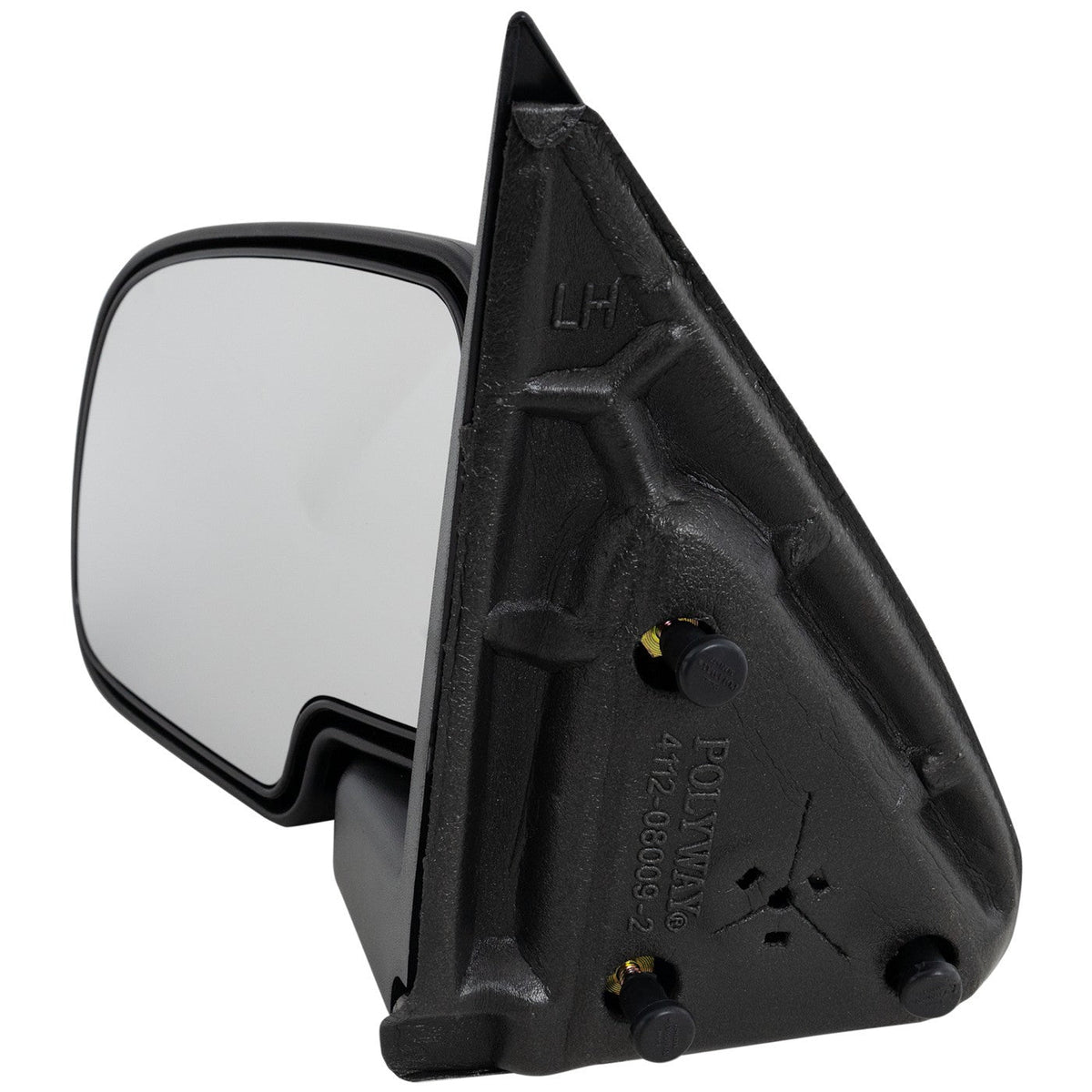 Left Manual Glass Mirror for GMC Sierra 1500, Chevrolet Silverado 1500 (1999–2006)