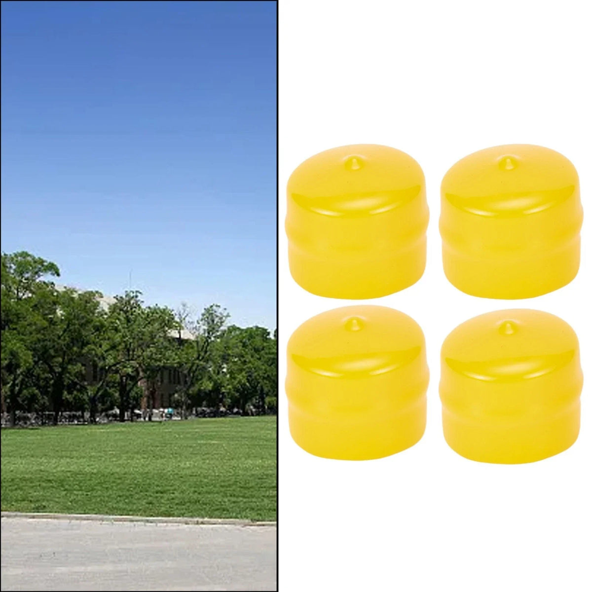 Set of 4 Bearing Hubs for Garden Power Tools