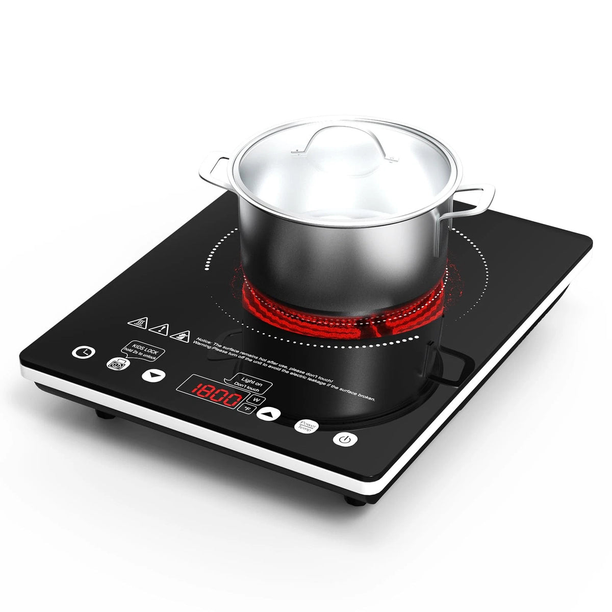 Electric Cooktop for ANHANE 1800W Single Burner (110V)