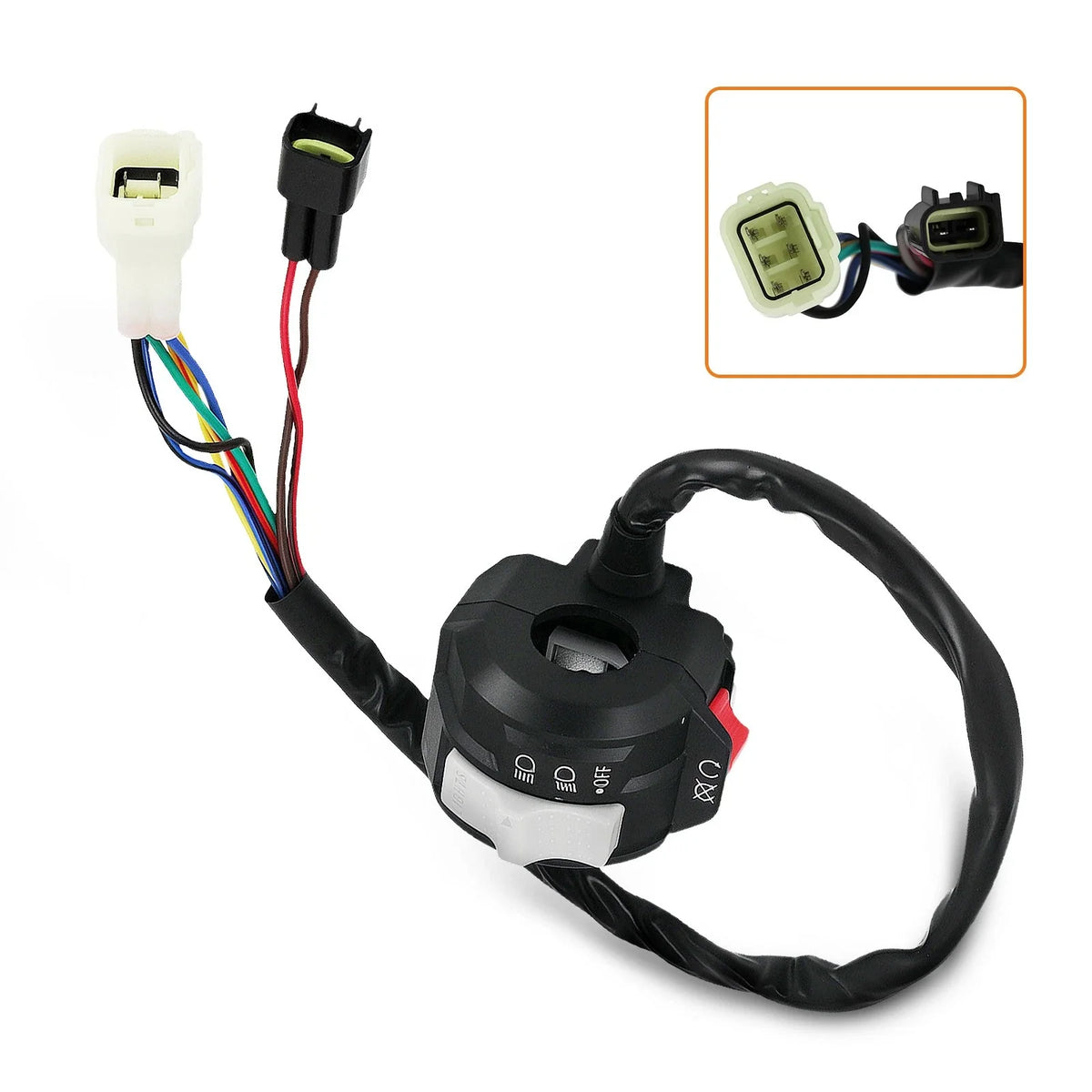 Handlebar Start Kill Switch Headlight for Yamaha YFZ450 (2004–2005) 5TG-83973-09-00