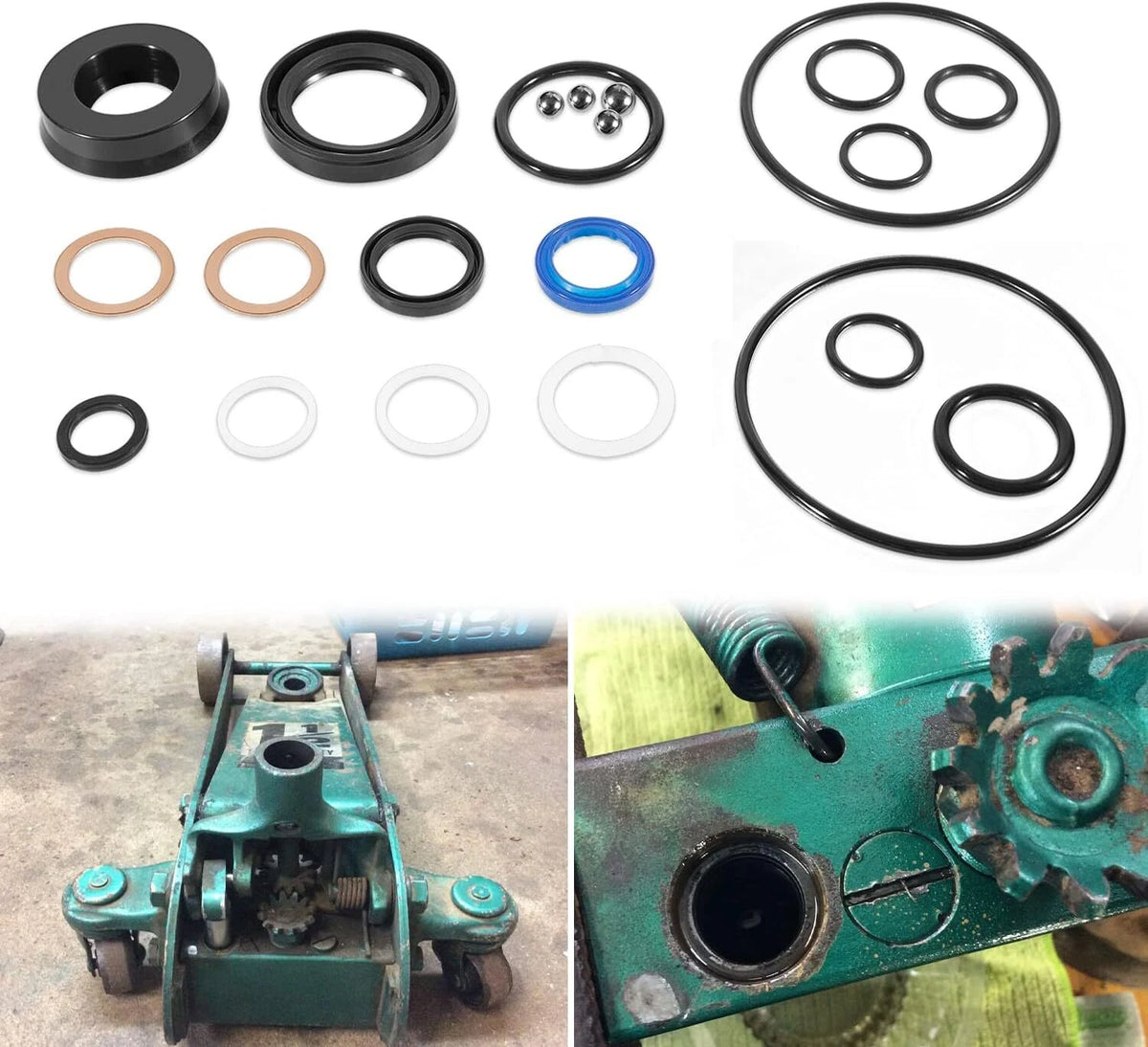 Floor Jack Seal Kit for Sears Craftsman 1.5 Ton (For00606)