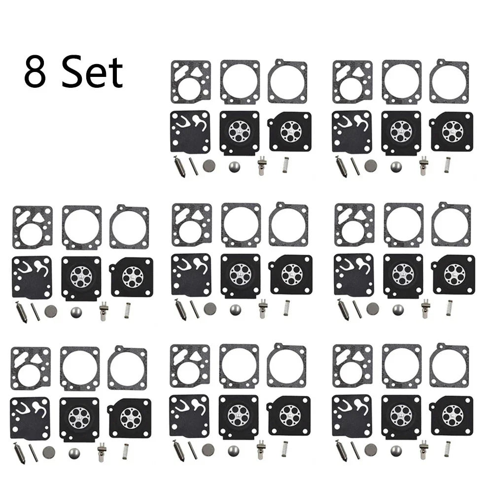 Set of 8 Carburetor Gasket Kit for McCulloch SP40 PM 310 320 330 (No Years)
