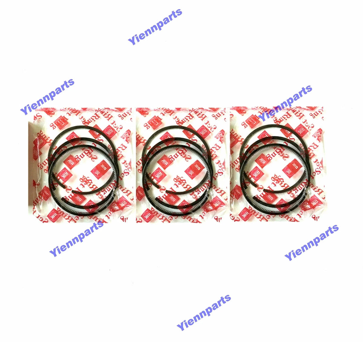 Piston Ring Set D1402 for Kubota L2402 Tractor, Clark 643, Bobcat 225