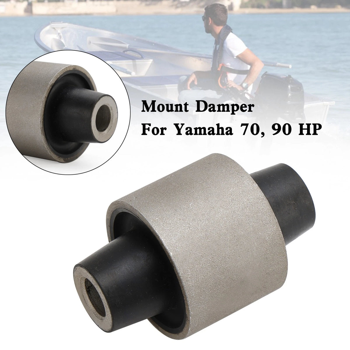 Mount Damper Lower Side for Yamaha Outboard 70/90 HP (M526-B004)