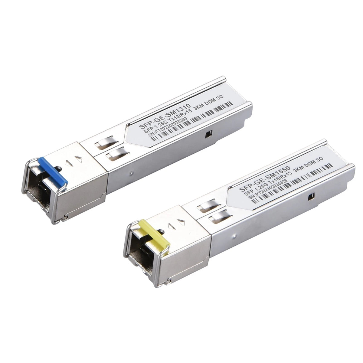 2Pcs SC Connector Transceiver Module SFP-BX03-D Tx1550nm/RX1310nm