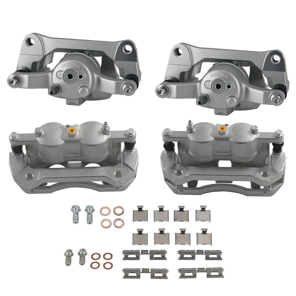 4pcs Brake Caliper Set for Ford F-150 LOBO (2012–2016) with Bracket
