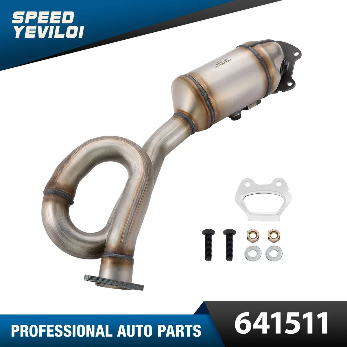 Left Catalytic Converter Kit for Jeep Wrangler (2012–2018) 3.6L