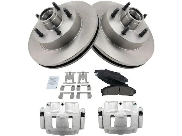 Front Brake Pad Rotor Caliper Set for Mazda B2300 (2001–2002) KC486CQ