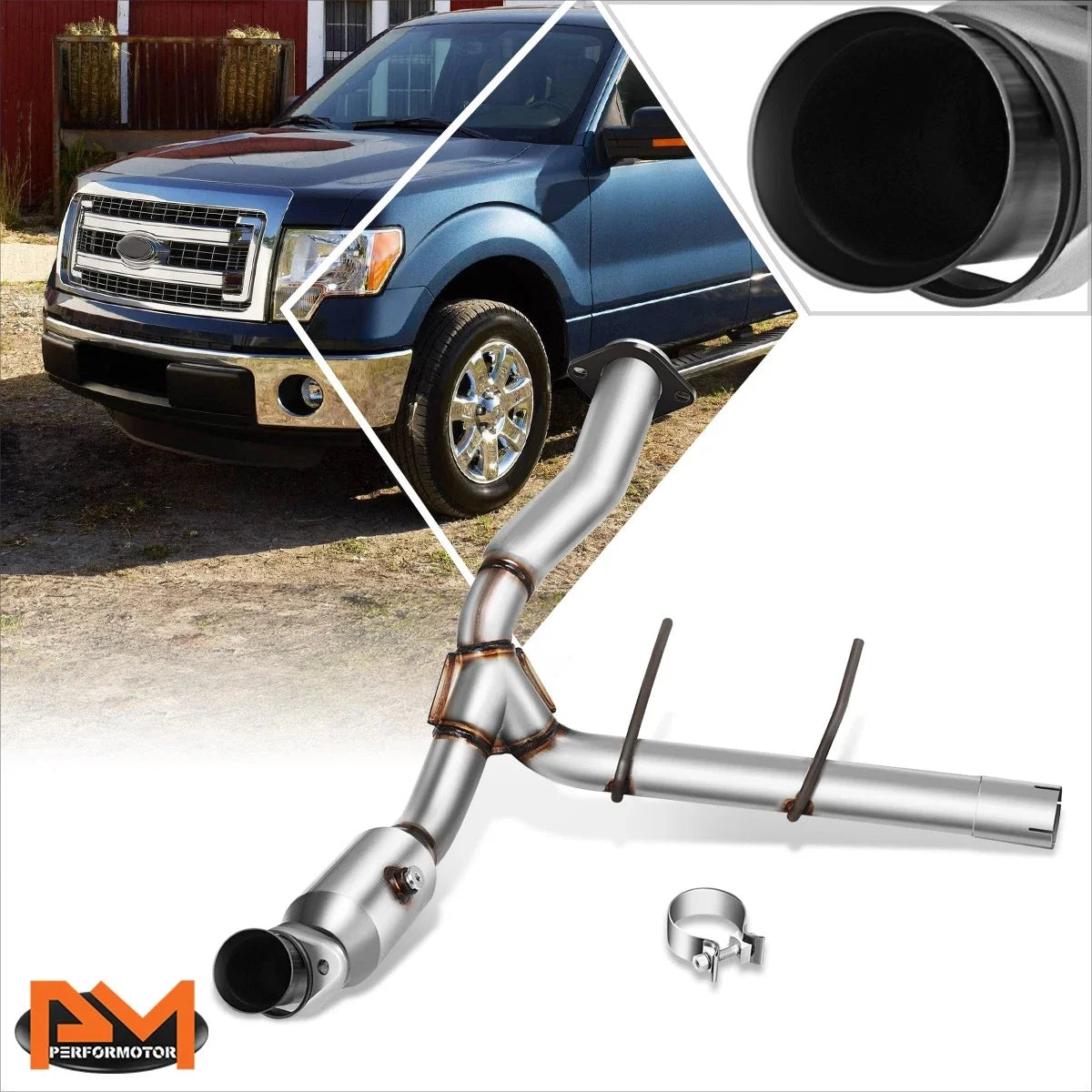 Right Side Catalytic Converter for Expedition F-150 Navigator (2007–2014)