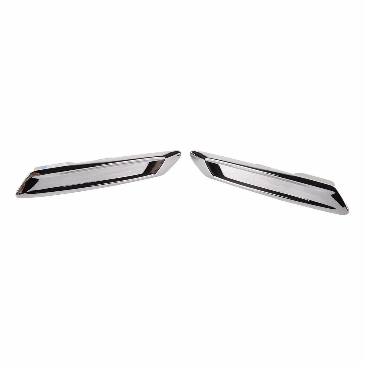 Set of 2 Chrome Front Fender Trim Molding for BMW 5 Series (2013–2016)