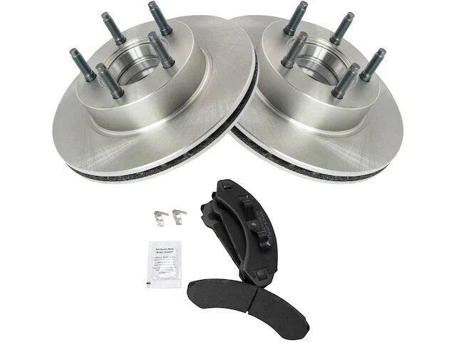 Front Brake Pad and Rotor Kit for Mazda B4000 4WD (1994) ZK882PF