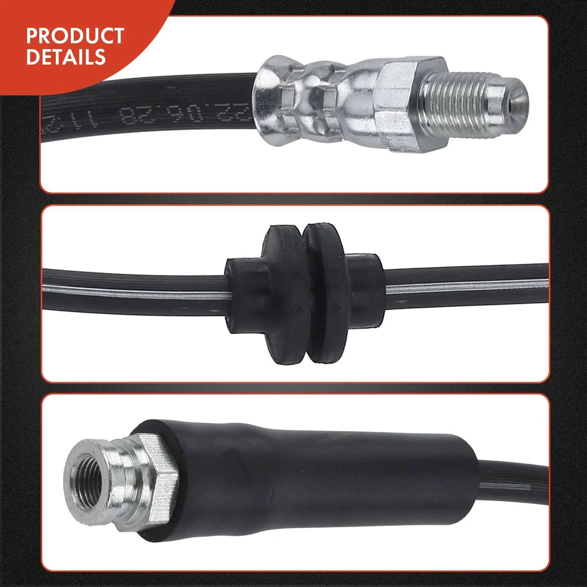 Front Brake Hydraulic Hose for Jeep Compass Renegade Fiat 500X (2017–2018)