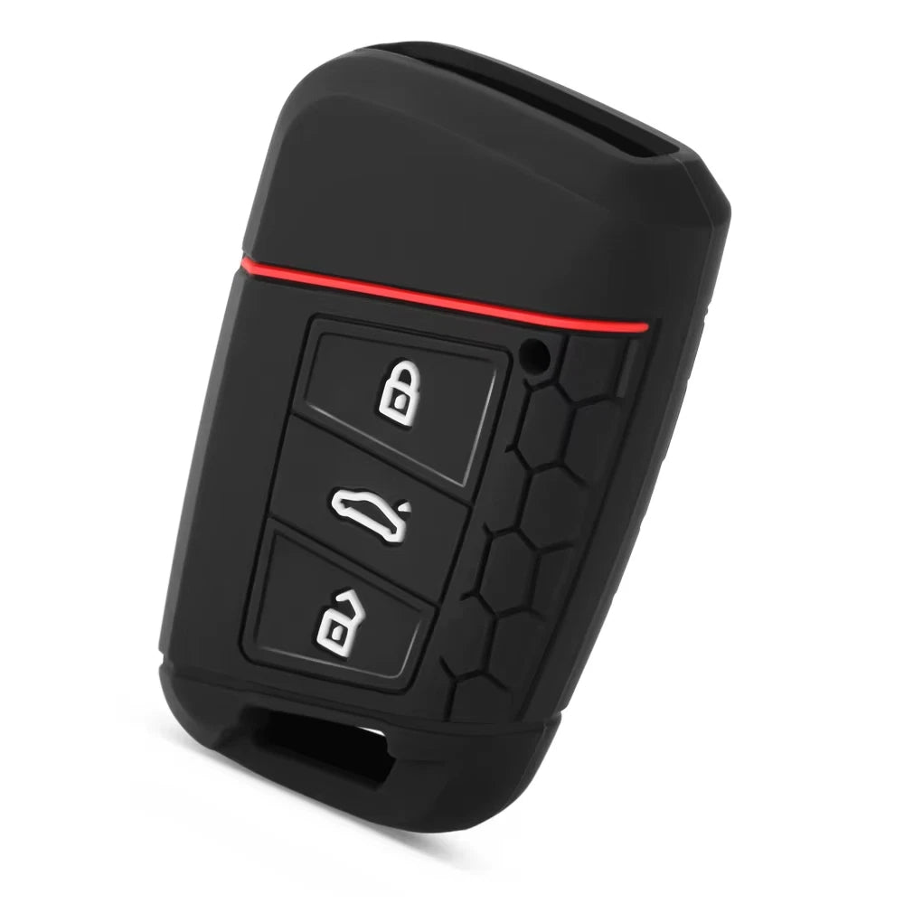 Silicone Rubber Key Fob Cover for Seat Leon Ibiza (2017–2019)