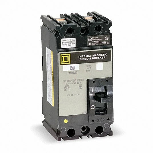 15A Molded Case Circuit Breaker for Square D FAL240151215