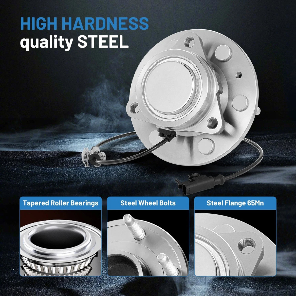Front Wheel Hub Bearing Assembly for Chevrolet Tahoe Silverado Sierra 1500 (2015–2020)