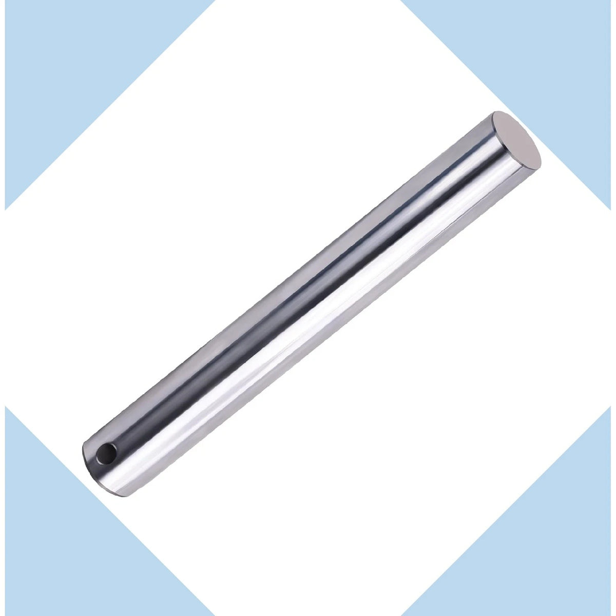 Excavator Bucket Pin 45mm x 18" for Case, CAT, Caterpillar (No Grease Hole)