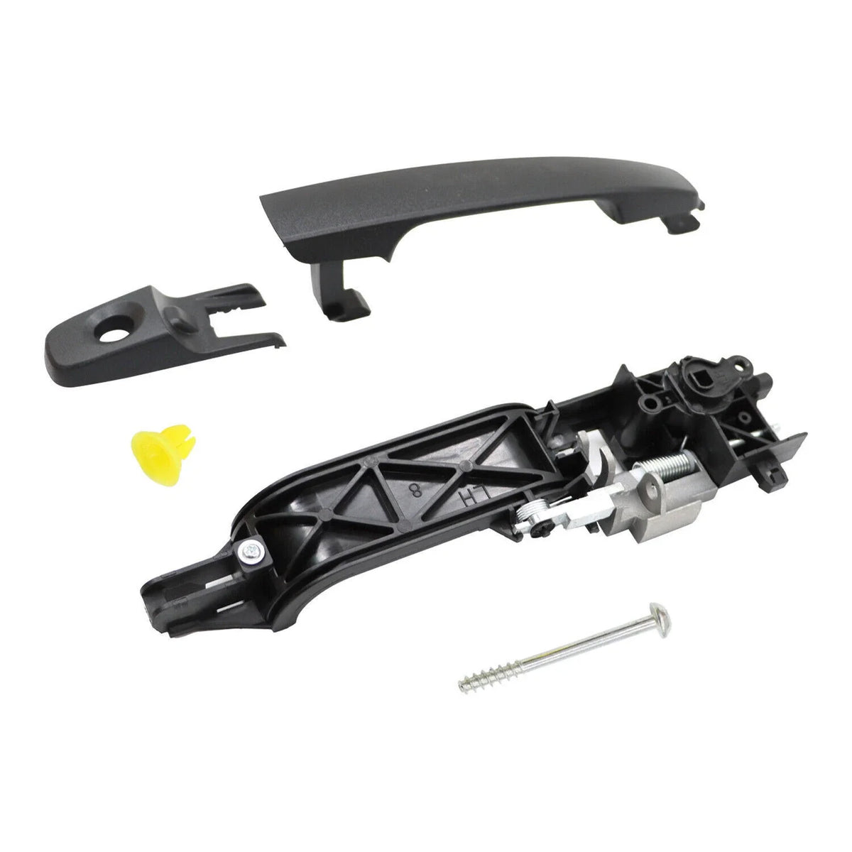 Exterior LH Driver Side Door Handle & Bracket for Ford Focus (2008–2011)