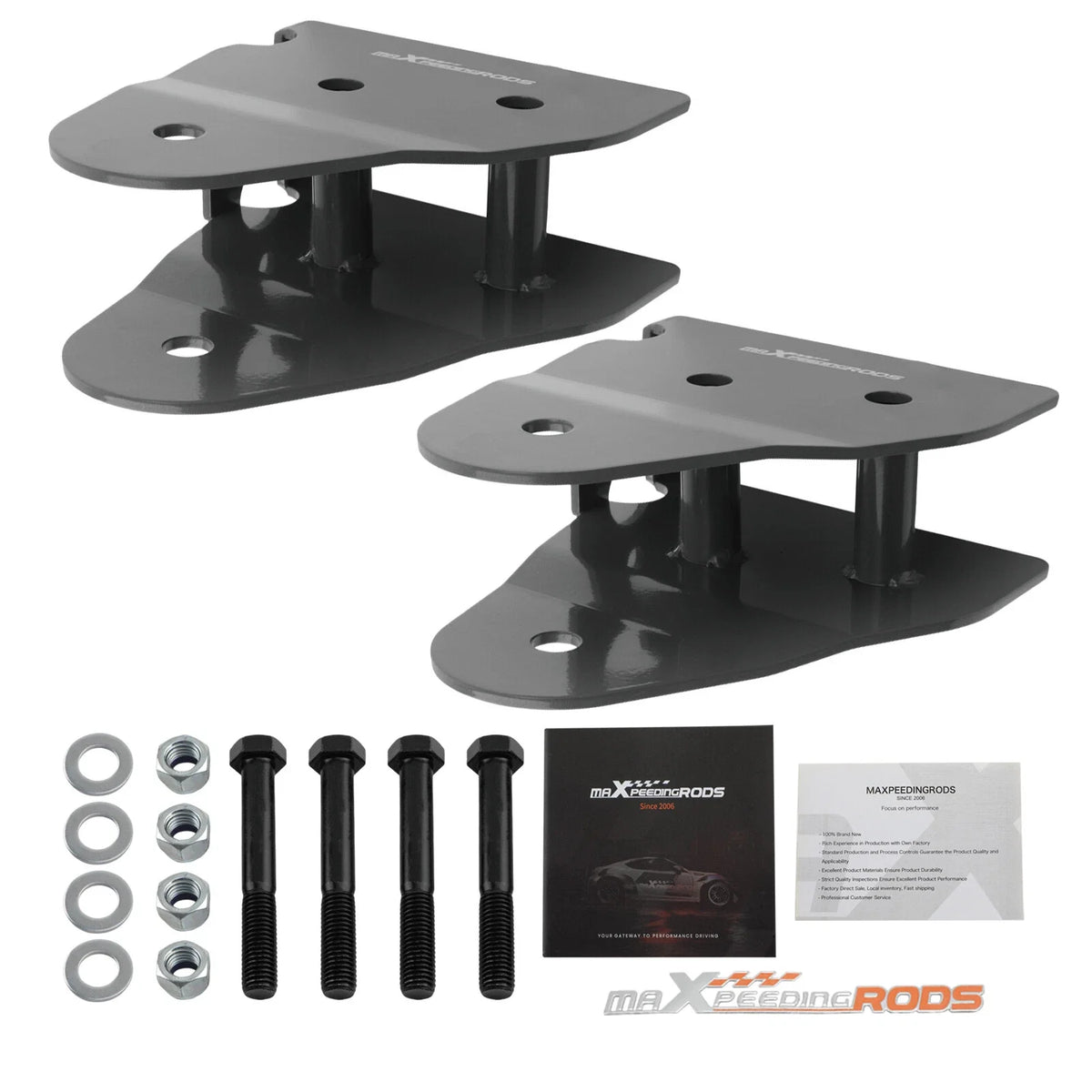 1"-5" Radius Arm Drop Bracket Kit for Ford F-250 Super Duty 4WD (2005–2016)