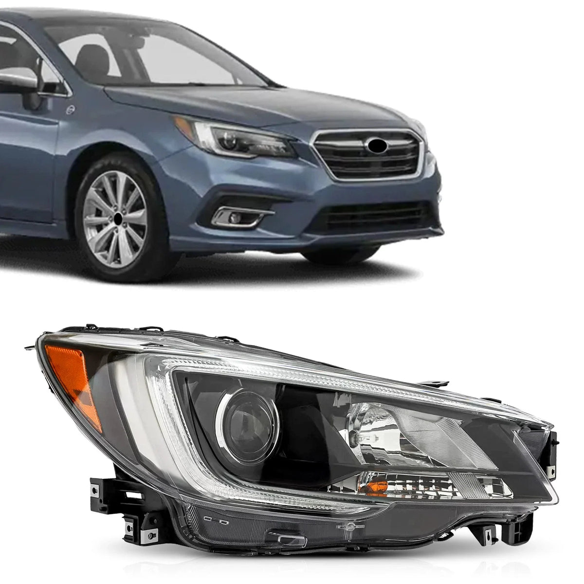 Headlight Right Side for Subaru Legacy Outback (2018–2019) 84001AL10A