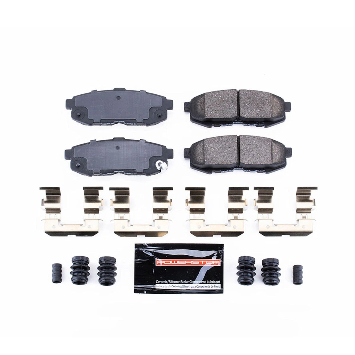 2X Z23-1073 Brake Pad Set for Mazda MPV (2004–2006) Rear Mini Van
