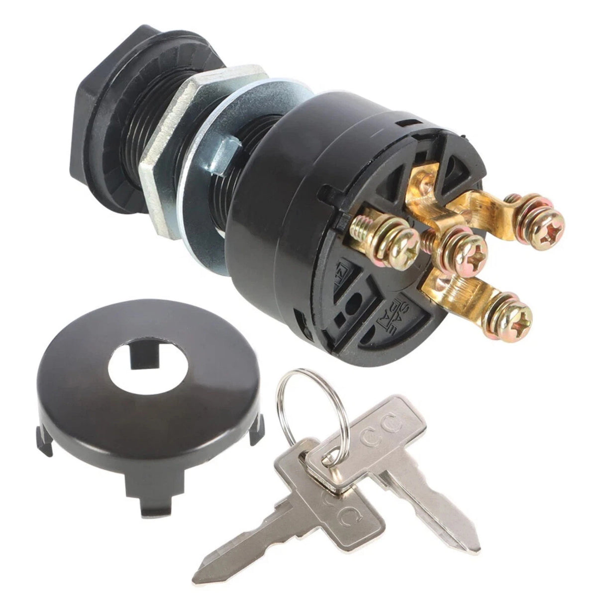 Key & Ignition Switch Set for DS Gas Golf Cart (1996) - OEM 1012505