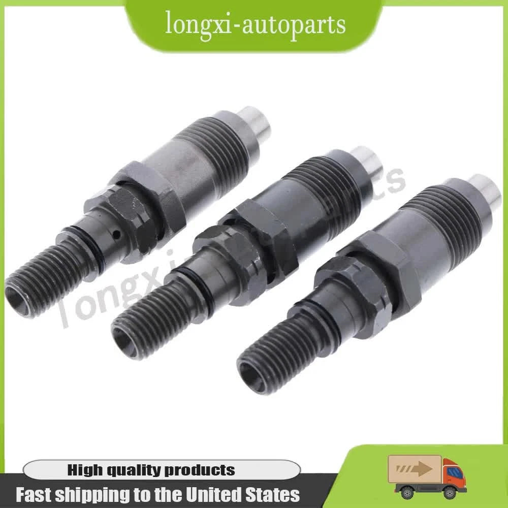 3X Fuel Injector for Yanmar Engine 3TNA72 3TN82 3TNE74 3TNE68-DW (71962053100, 71962053700, 71925553100)