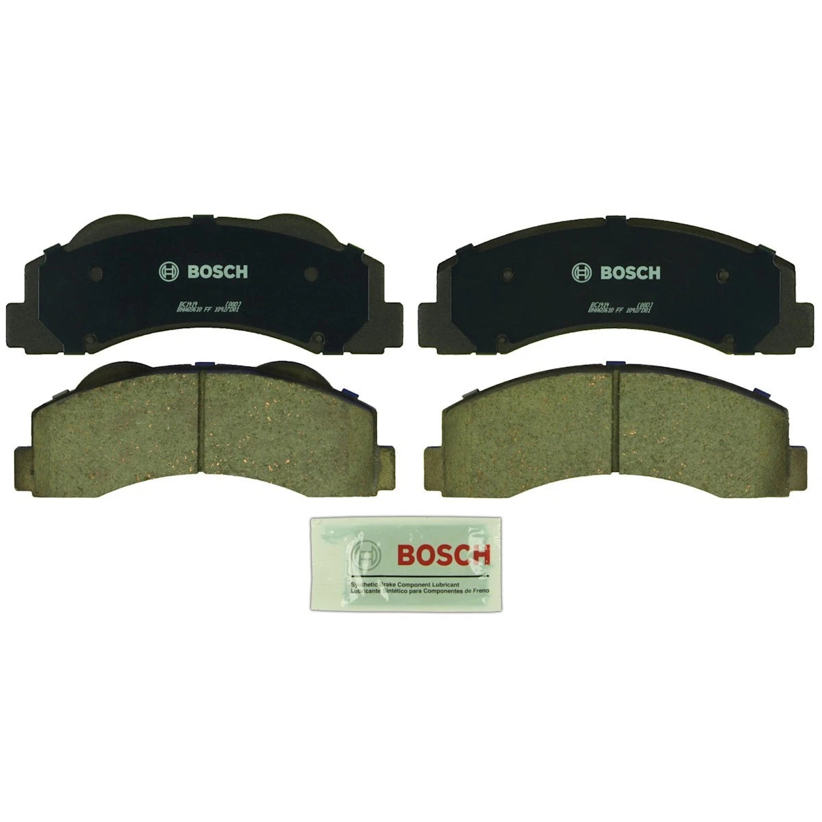 2X BC1414 Brake Pad Set Front for Ford F-150 (2010–2017)