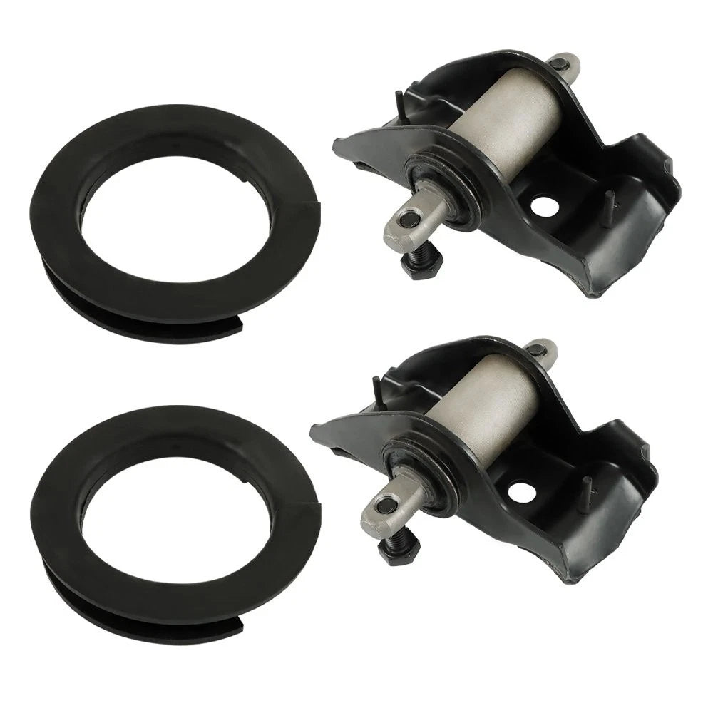 4Pc Seat Saddles Coil Spring Perches Insulator Kit for Mustang (1965–1973) SS-7 x 2, CSI-1 x 2