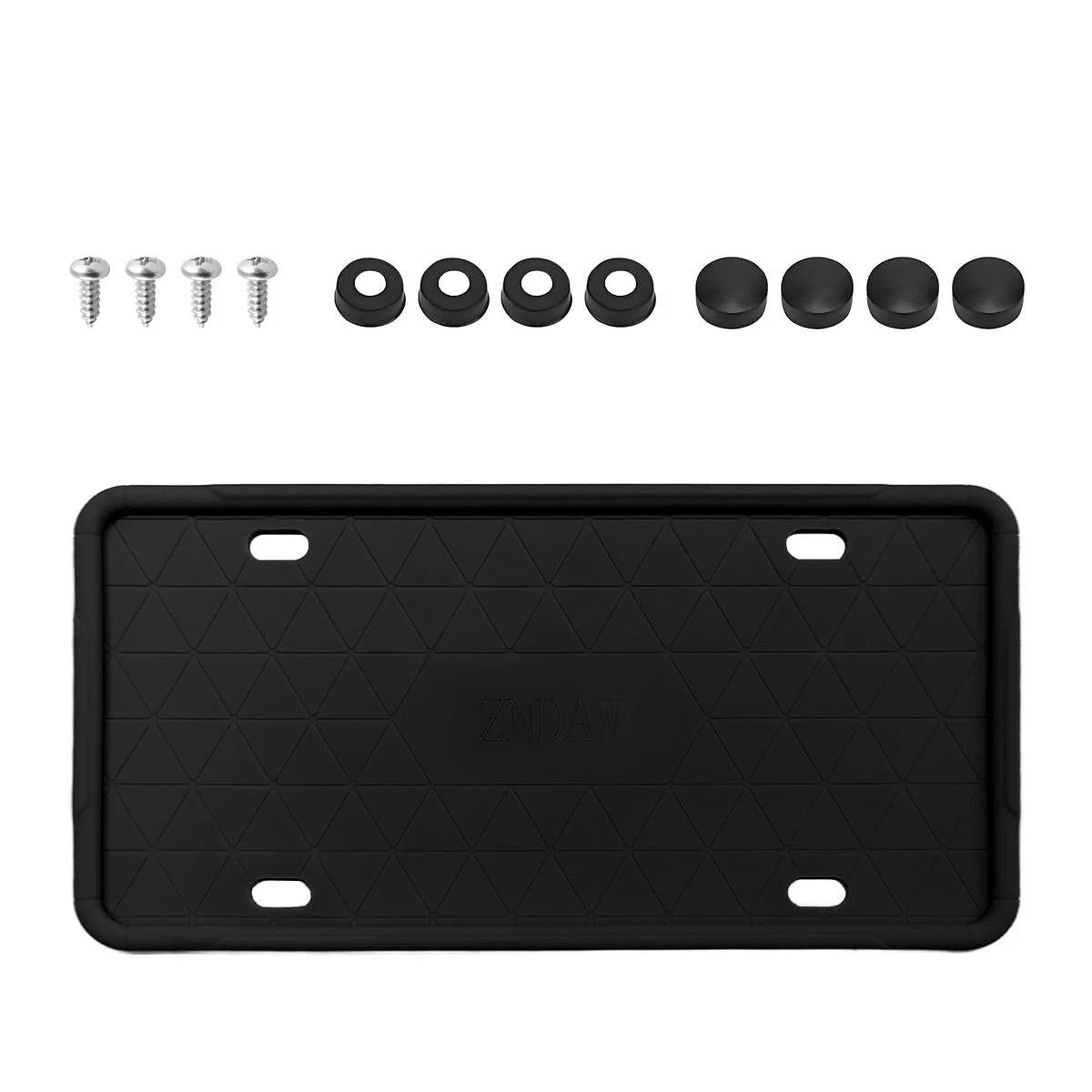 Silicone License Plate Frame for Various Vehicles (2010–2023)