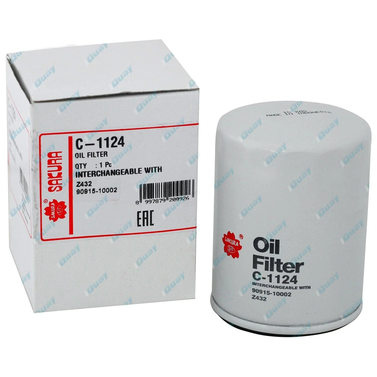 Oil Filter C8044 for Toyota (Various) - Alternate Cross Ref Ryco Z432