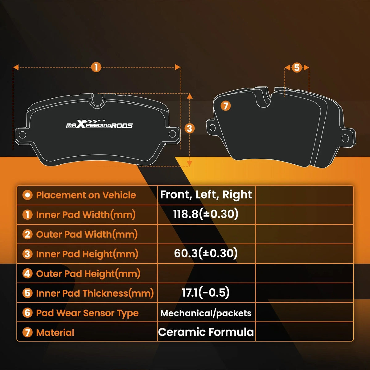 Front Disc Brake Rotors and Brake Pads Set for Pontiac G6 (2008–2010)