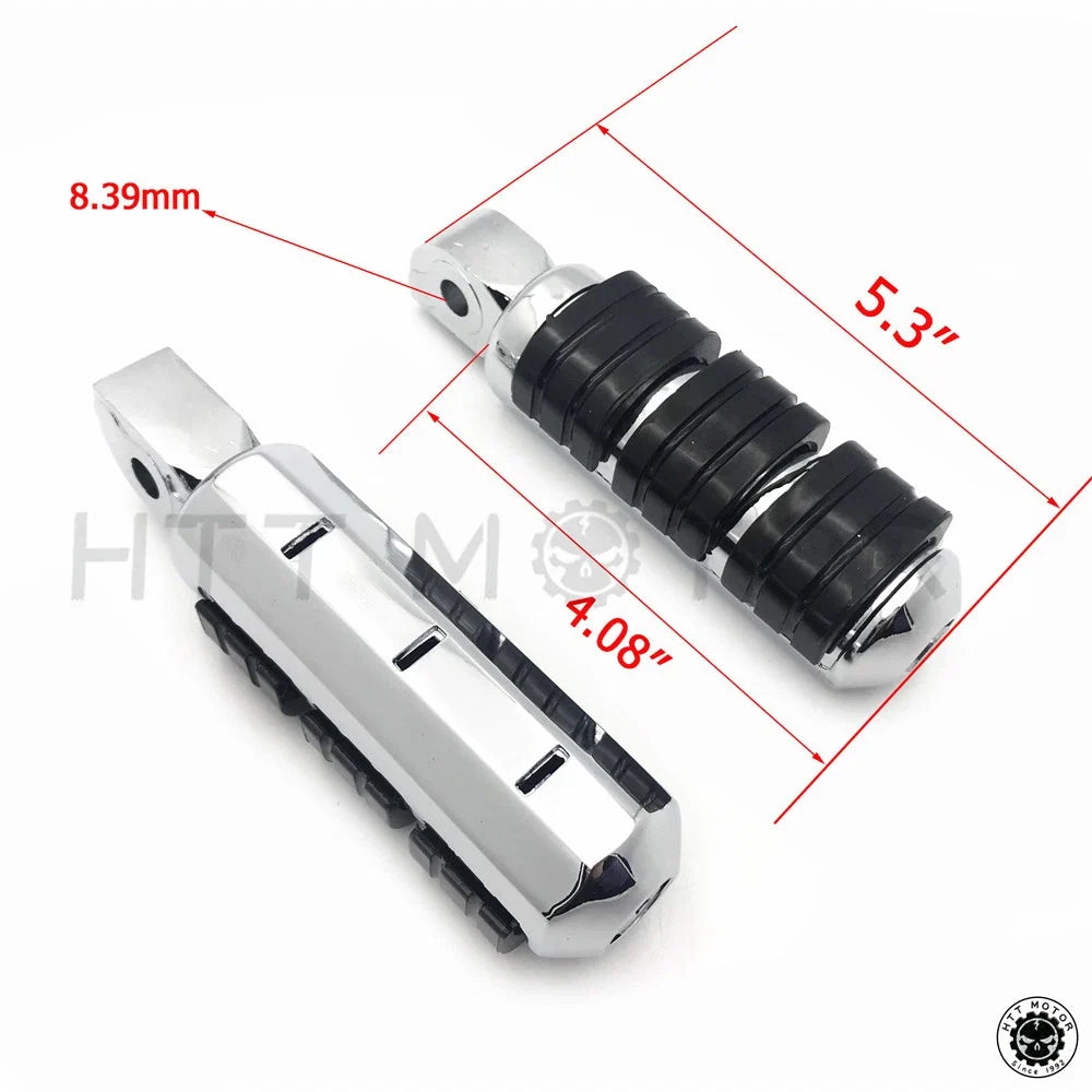 Chrome Rear Foot Peg for Suzuki Intruder 1500 LC / Marauder 800 / Boulevard C90 (1998–2009)