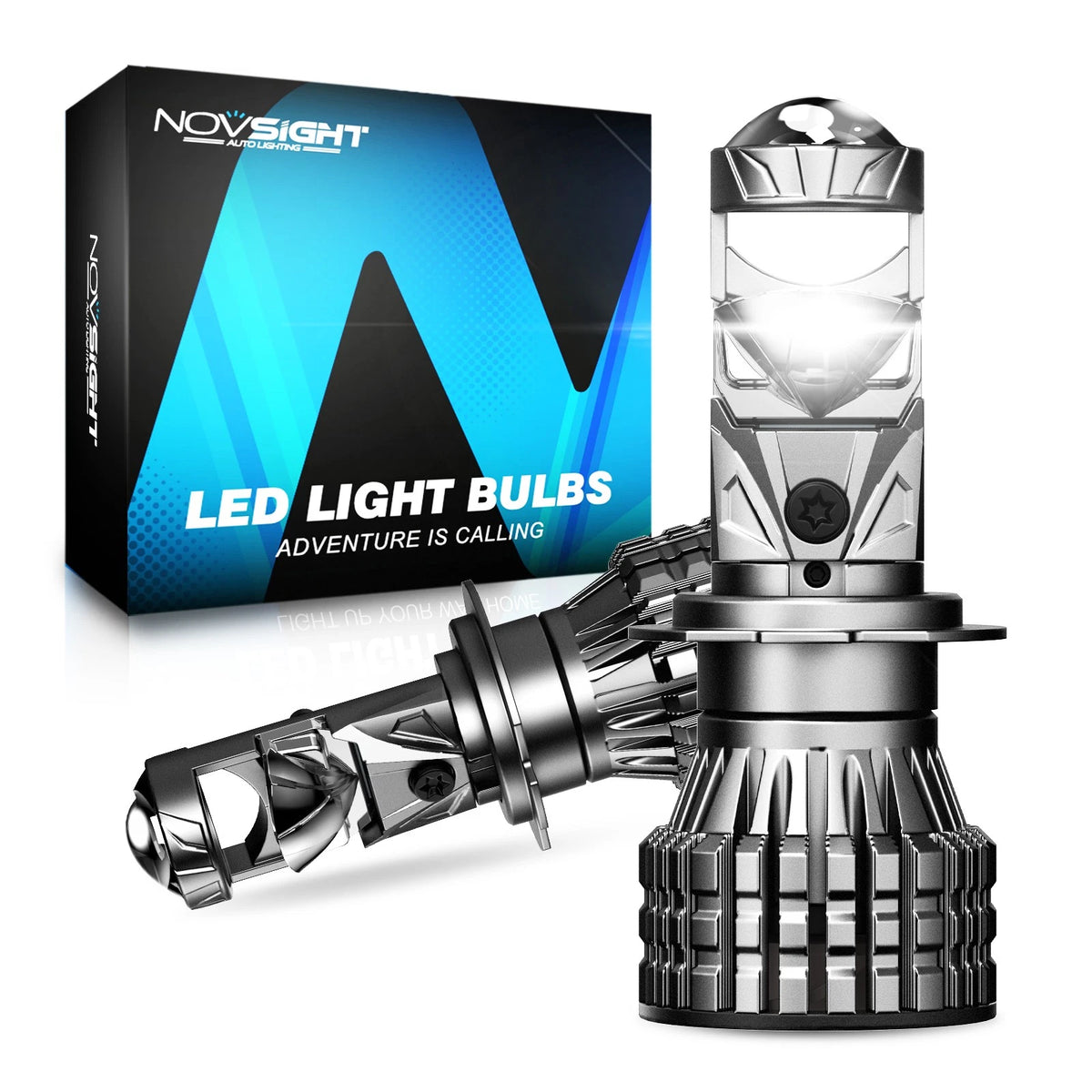 H7 LED Headlight Bulb for NOVSIGHT (2015–2023) NOV A500-N92-H7