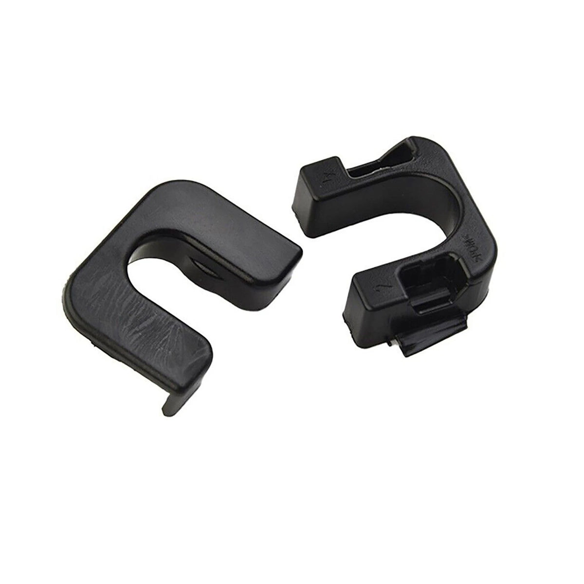 2X Black Rear Boot Trunk Cover Clips for Ford