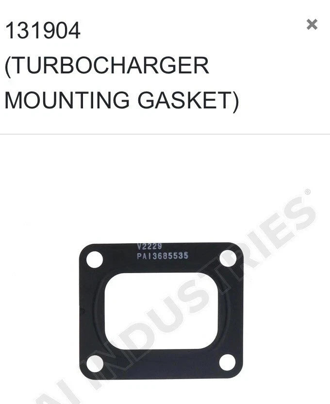 Turbocharger Mounting Gasket for Cummins (131904)