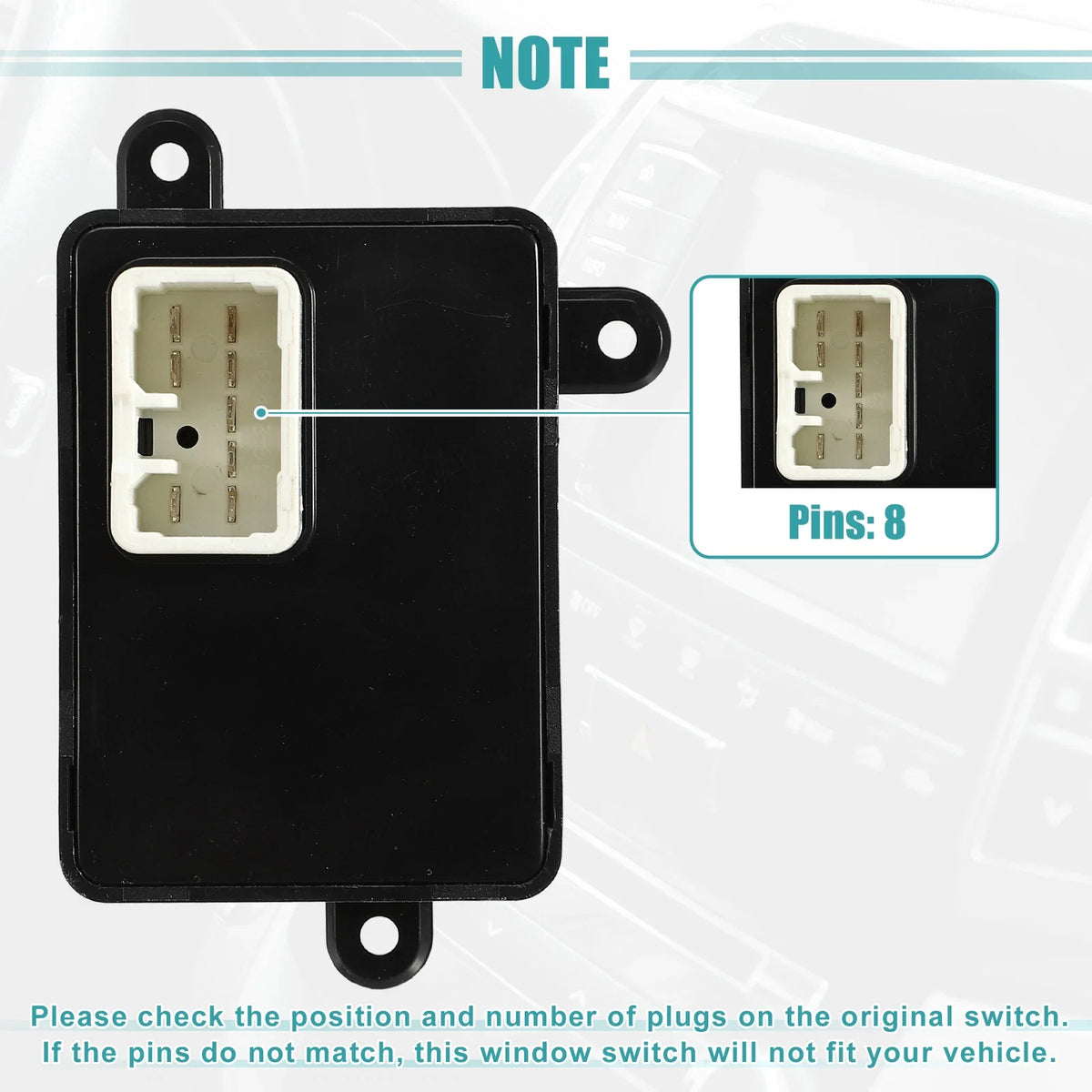 Master Power Window Switch for Hyundai I30 I30cw (2007–2012) 786527425815