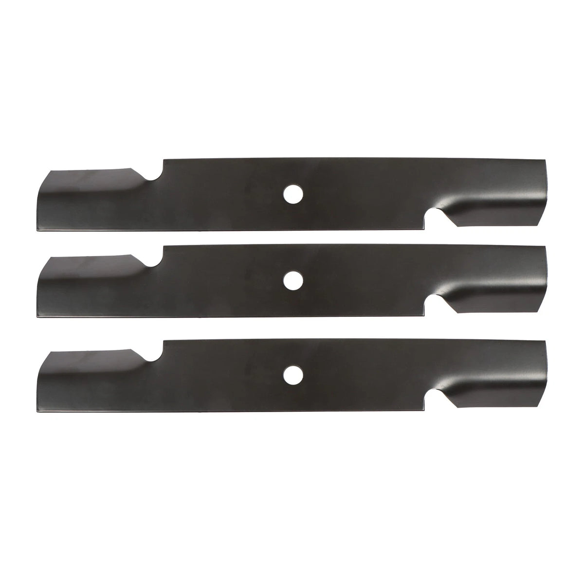 3 PK Black Blades for Scag 52" (No Known Part Numbers)