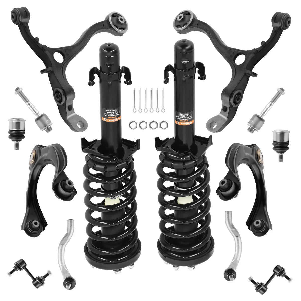 Suspension Kit Front Struts w/ Control Arms for Honda Accord (2008–2012)