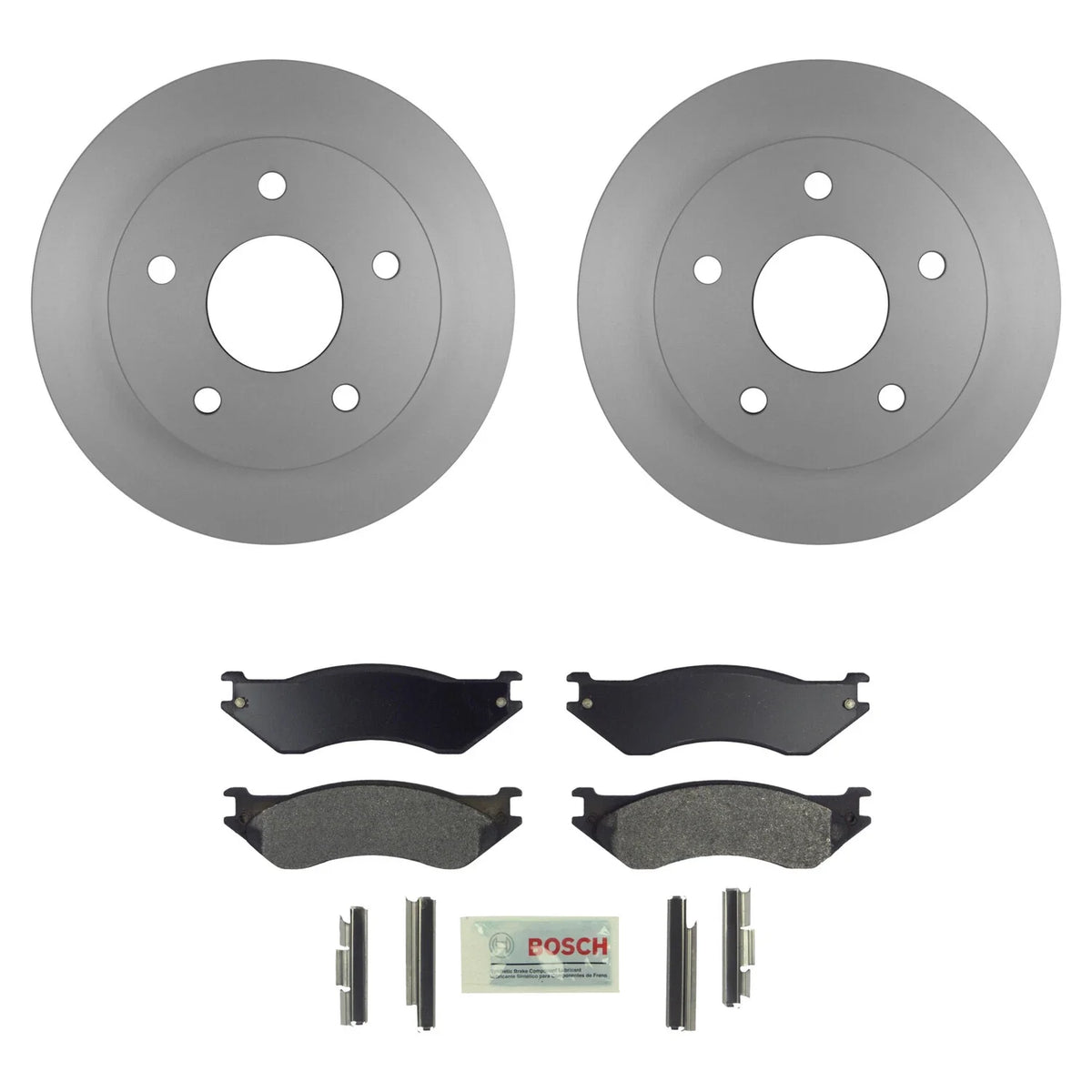 Bosch Quietcast Disc Brake Pad Kit for Dodge Ram 1500 4WD (2010–2023)