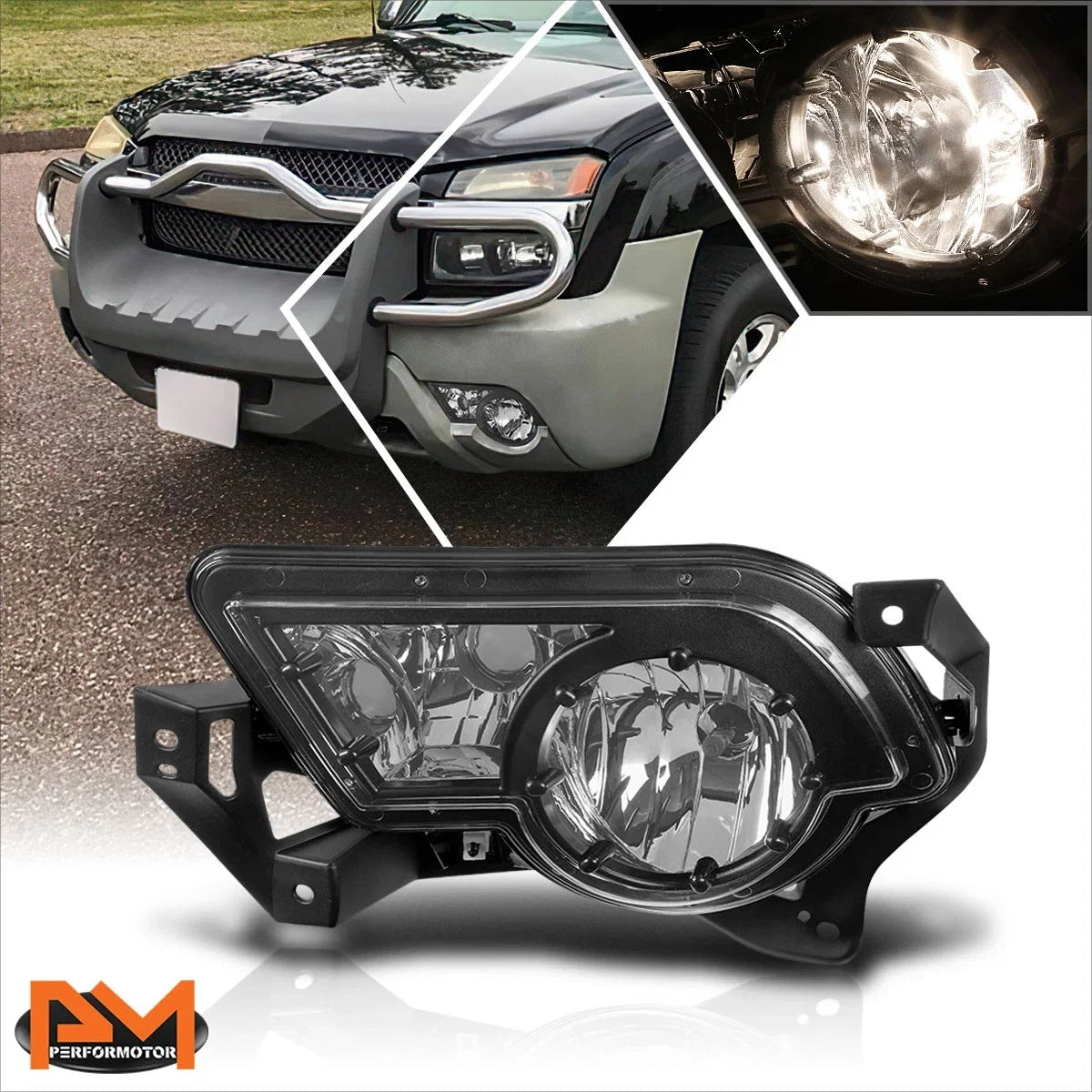 Clear Lens Left Side Fog Light for Chevy Avalanche 1500 2500 (2002–2006)
